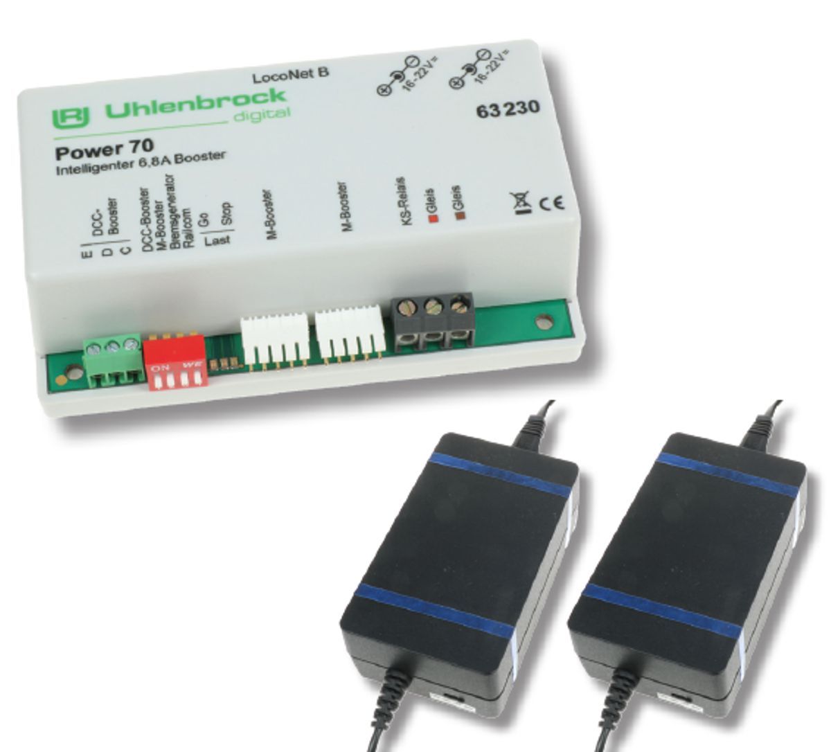 Uhlenbrock 63410 Module De Commutation LocoNet – Pour Modélisme Ferroviaire
