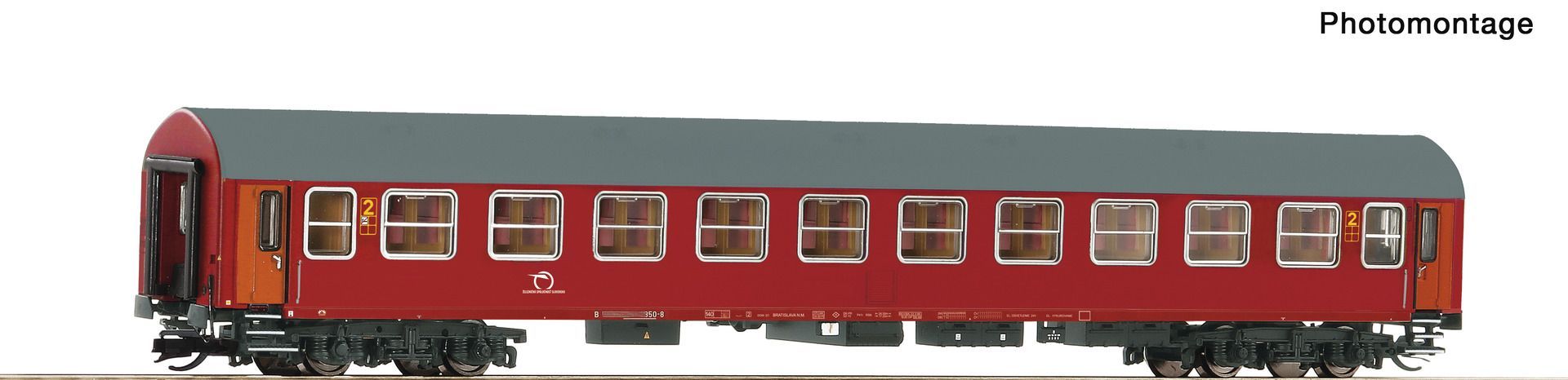 Roco 70380 - Autorail ZSSK 810 365-7 + Remorque - HO 1/87 - Neuf