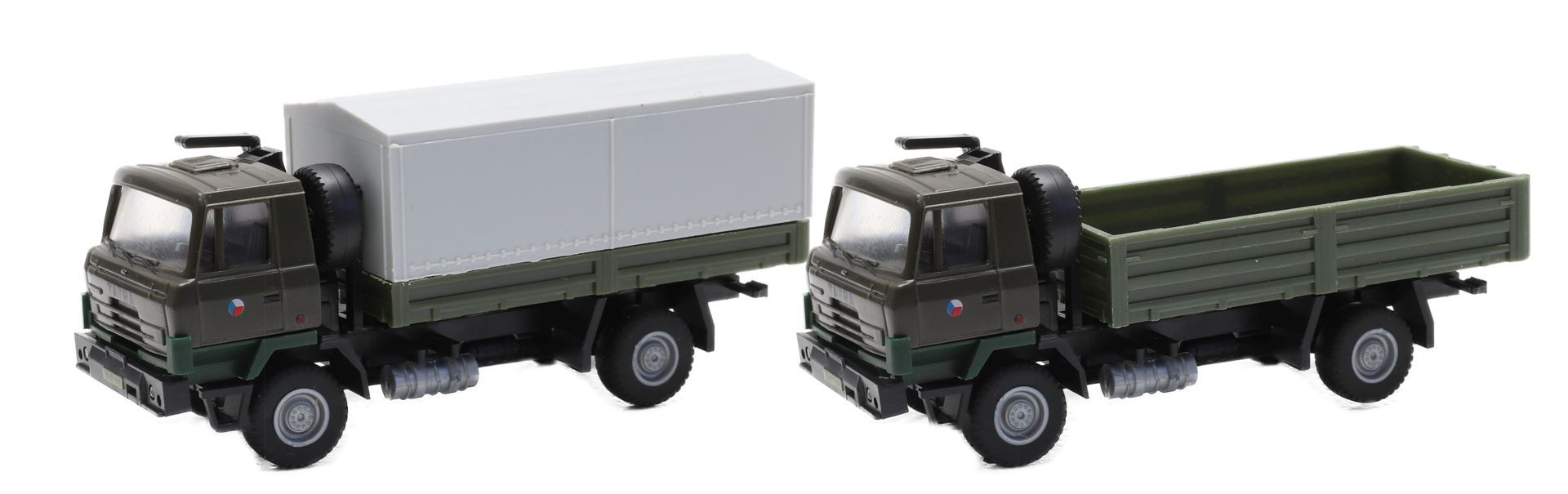 igra 66818141 2er Set Tatra 815 Militär Segel und Pritsche Bausatz