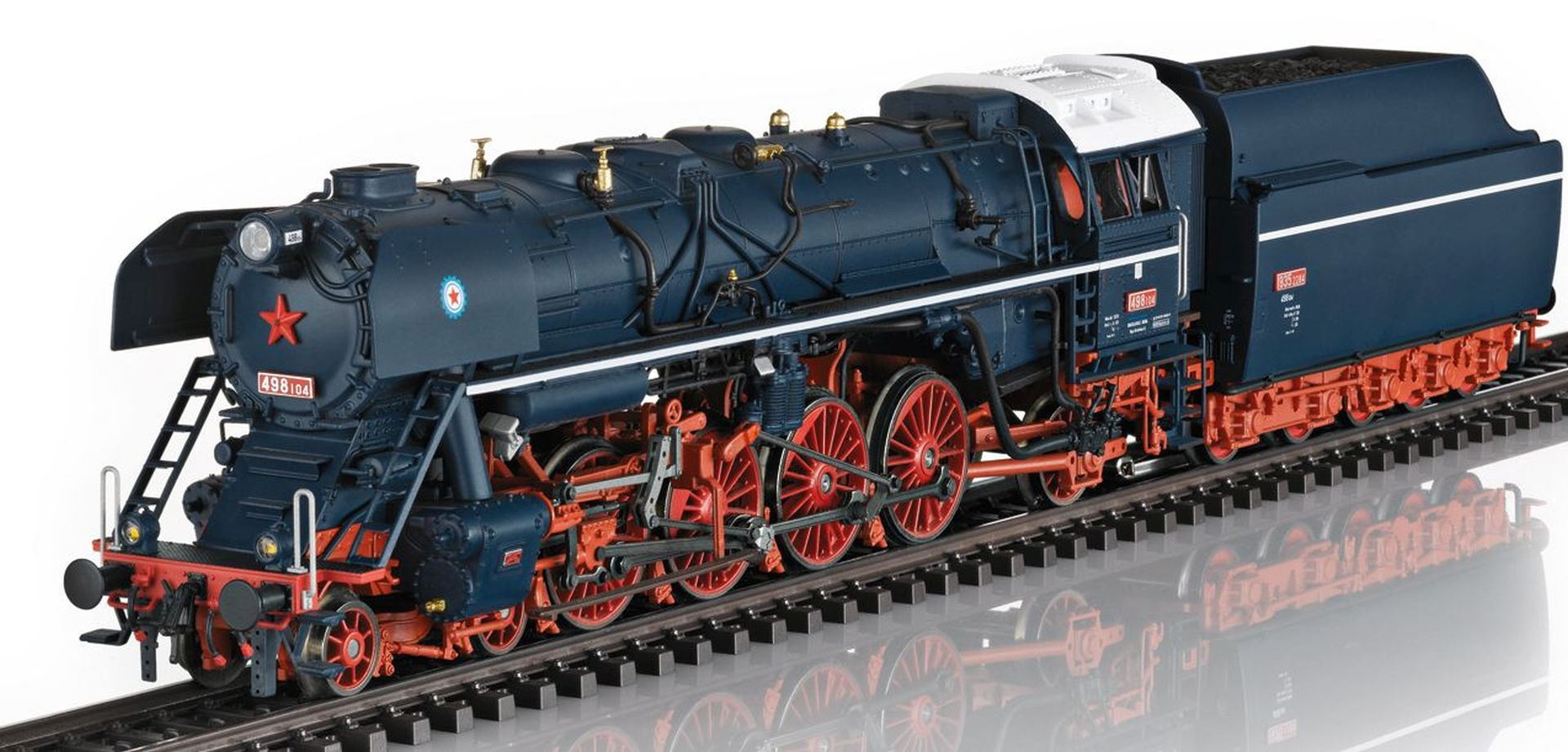 Märklin 39498 - Dampflok 498 104, 498.1 'Albatros', ZSR, Ep.VI, MFX+-Sound