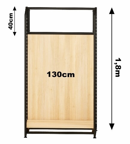 Holzrückwand DR für X-Regal