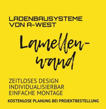 Lamellenwand von A-West Lamellenwand von A-West