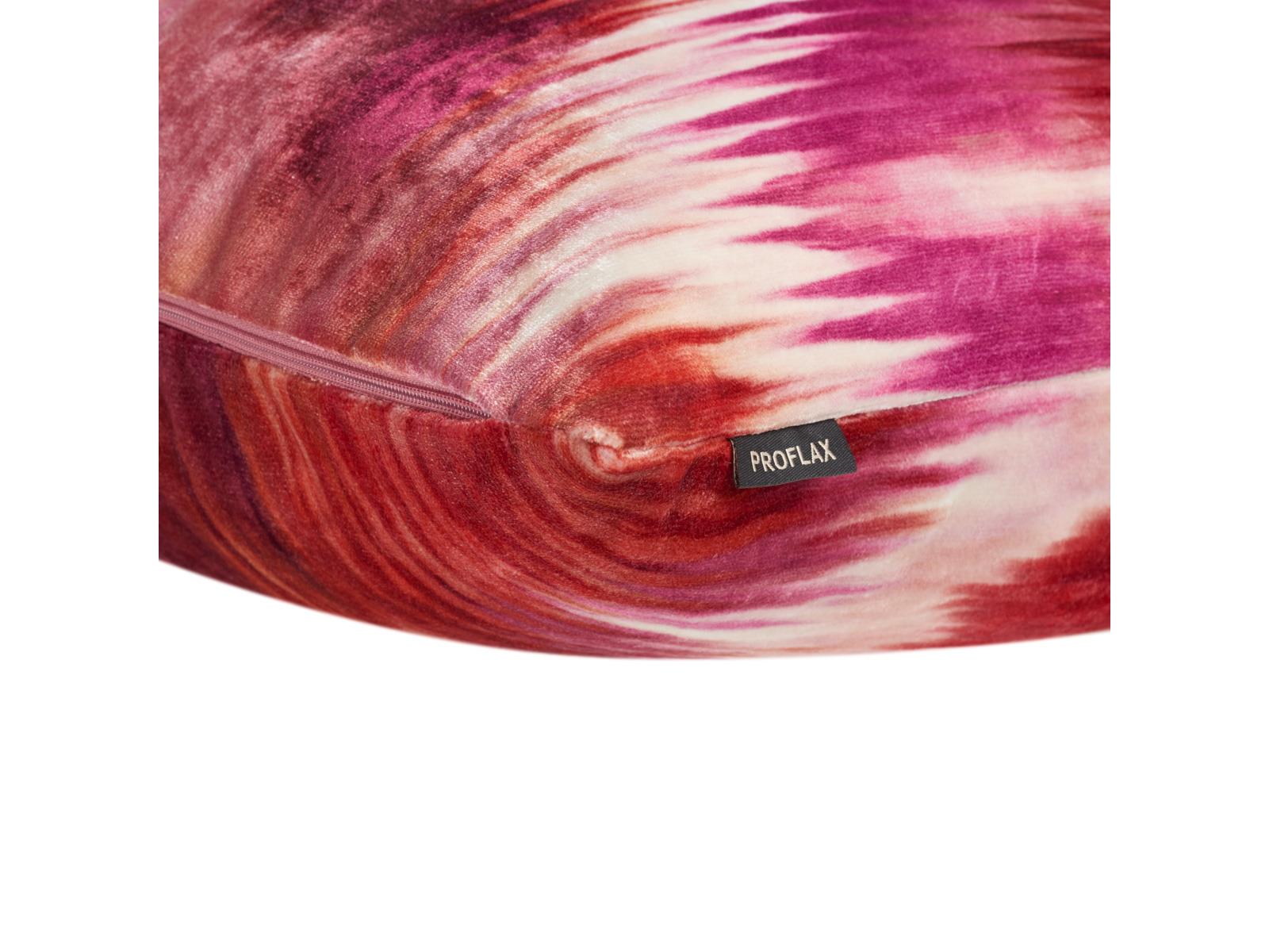 PROFLAX Kissenhülle farbverläufe in lila und rot 40x60 cm