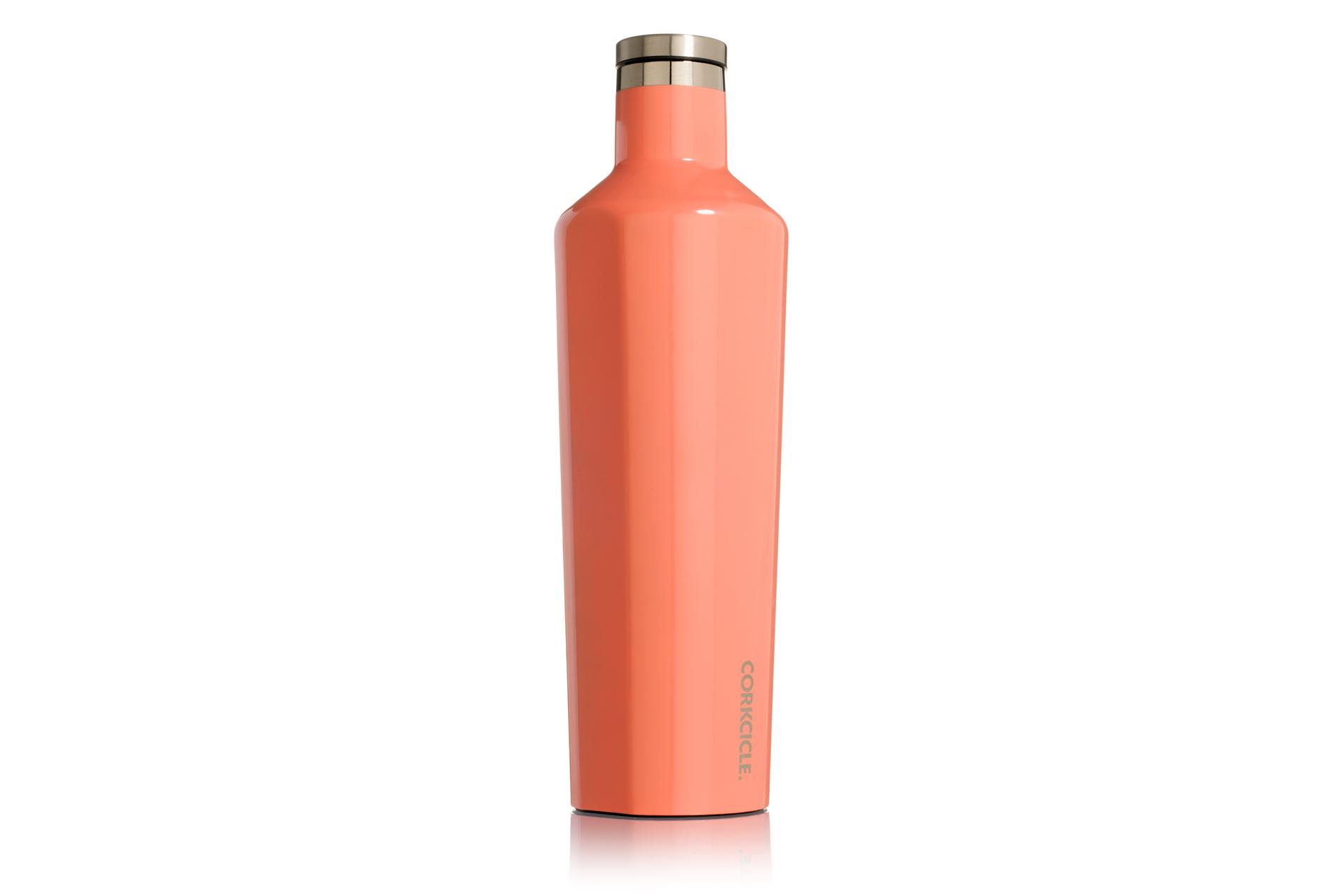 Corkcicle Trinkflasche / Thermo Isolierflasche Gloss Peach Echo 740 ml Classic