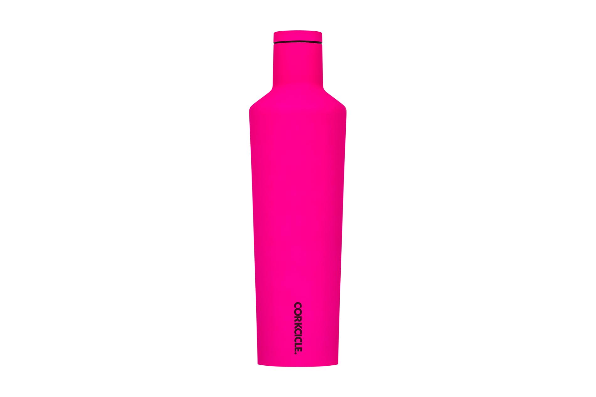Corkcicle Trinkflasche / Thermo Isolierflasche Pink 475 ml Neon