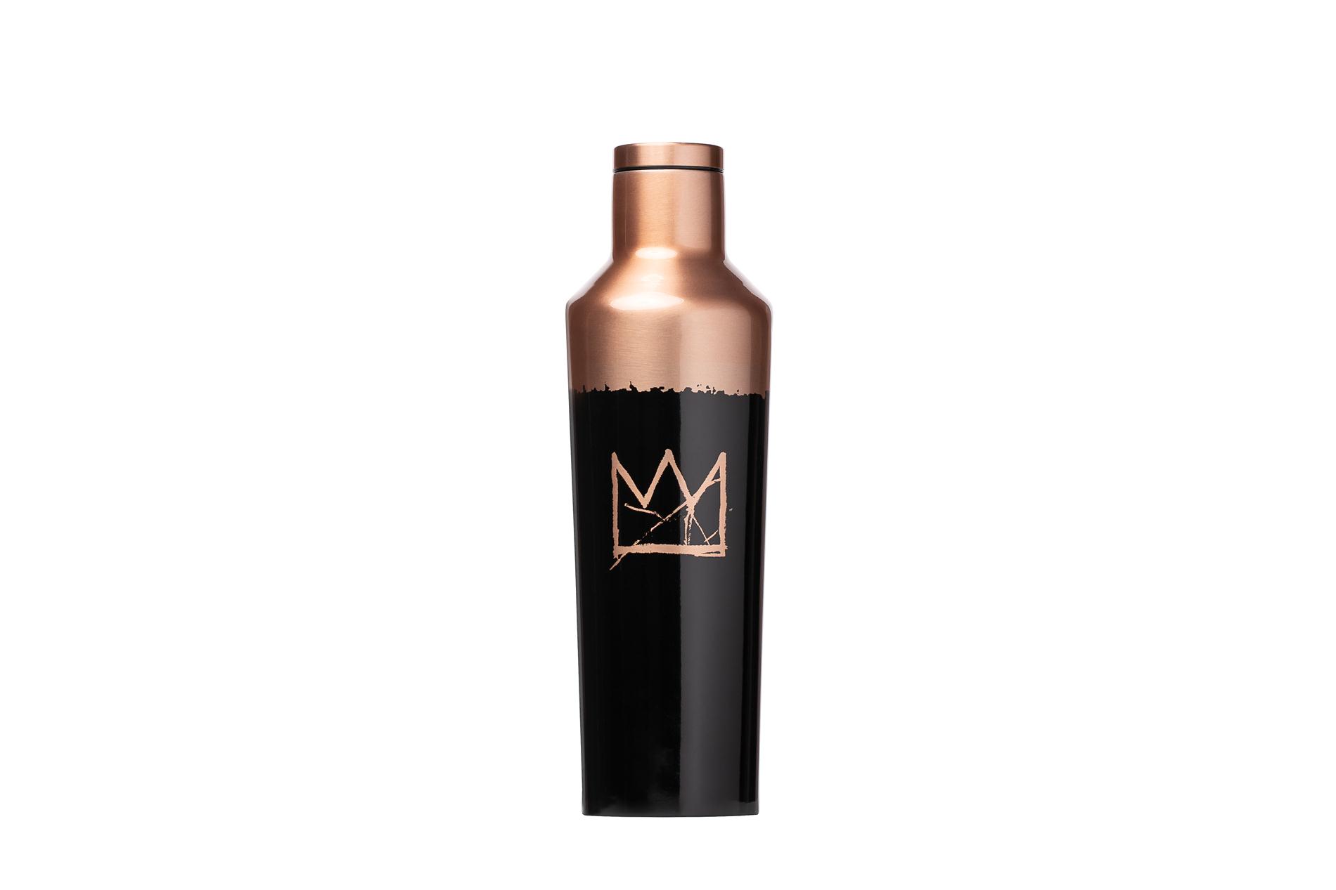 Corkcicle Trinkflasche / Thermo Isolierflasche Crown 475 ml Basquiat