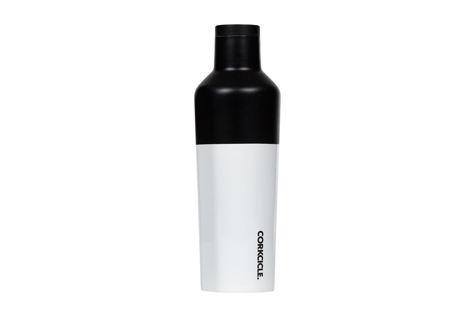 Corkcicle Trinkflasche / Thermo Isolierflasche Modern Black 475 ml Color Block