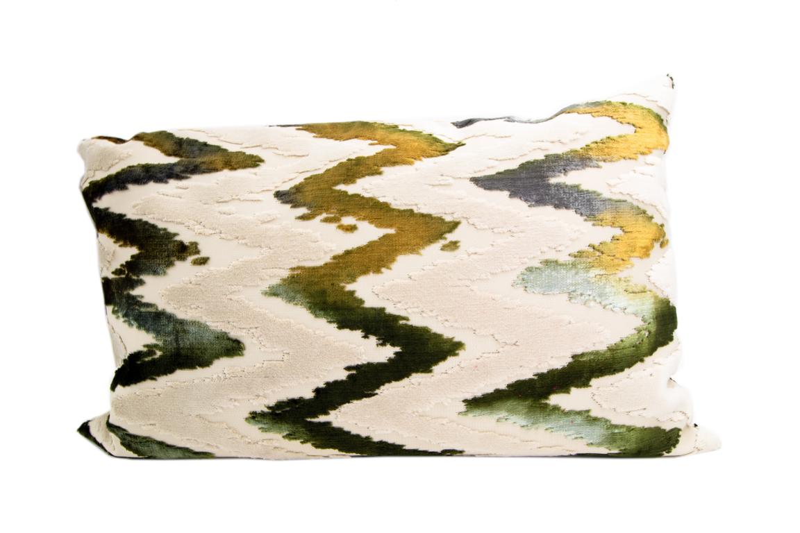 Kissenhülle Robben senf-grün 35x55cm