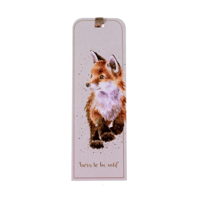 Wrendale Lesezeichen, Motiv Fuchs, 15x5 cm
