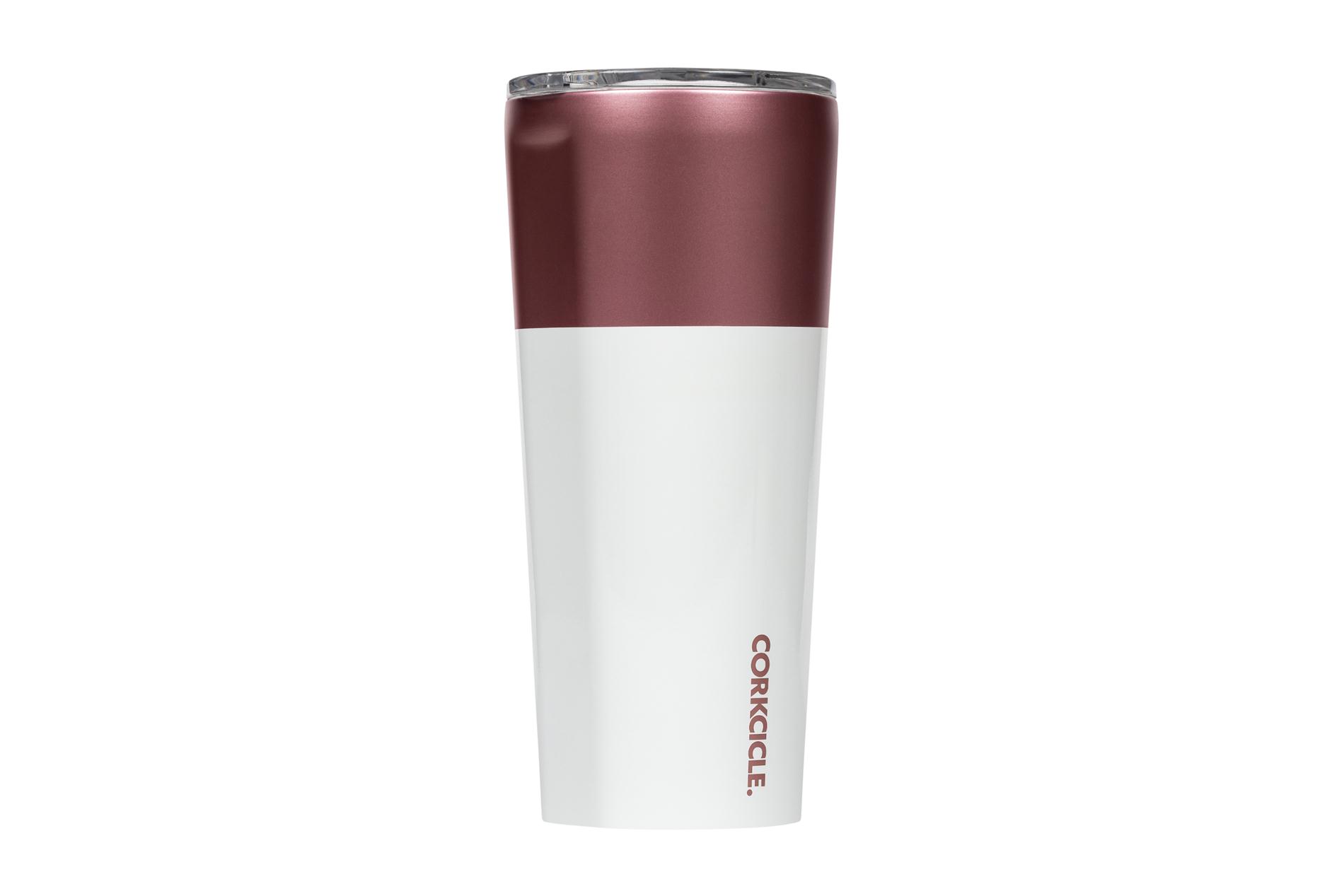 Corkcicle Becher / Thermo Isolierbecher Rosé 475 ml Color Block