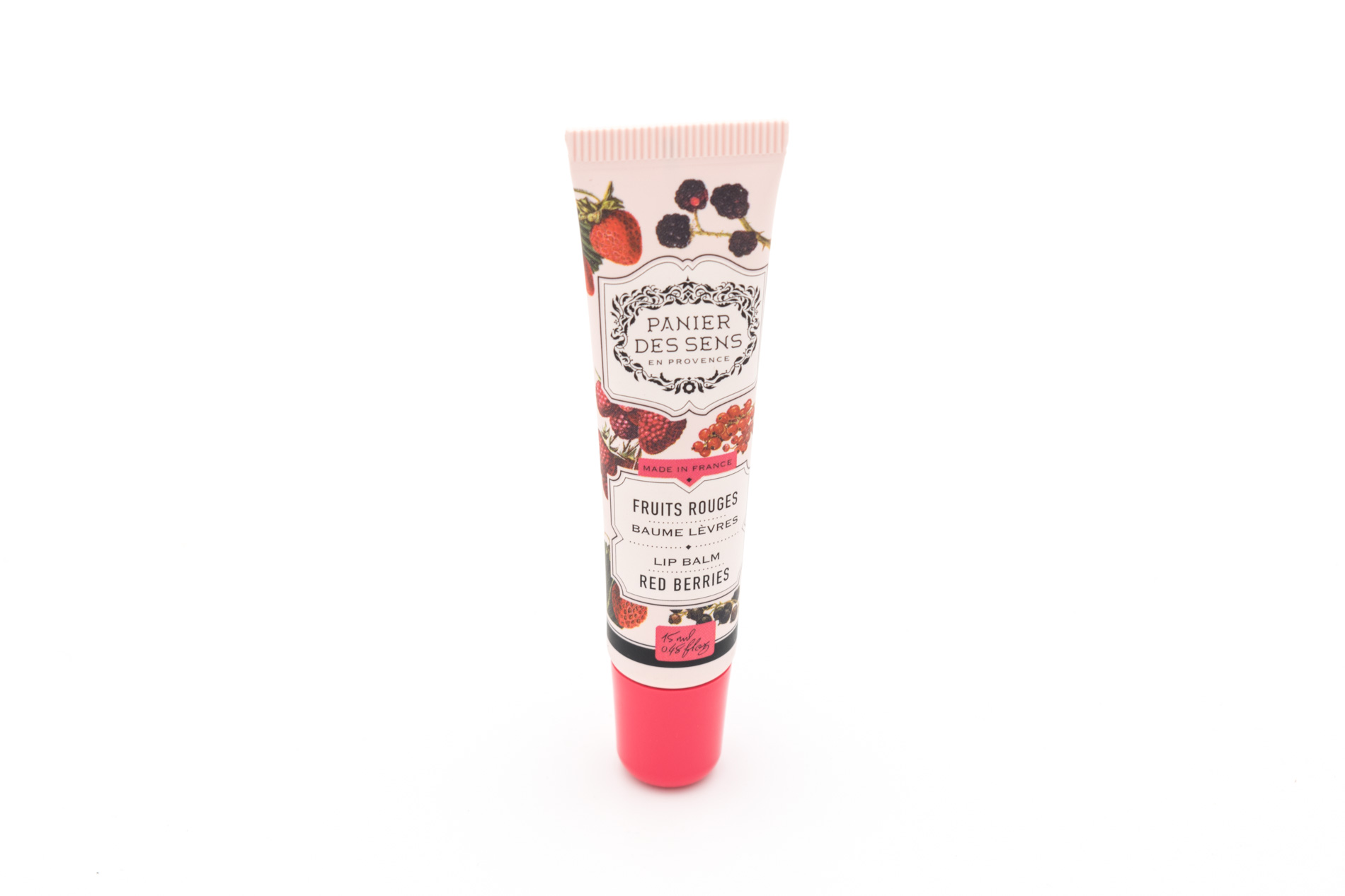 Panier des Sens Lip Balm/ Lippenbalsam Rote Früchte, Red Berries, 15 ml