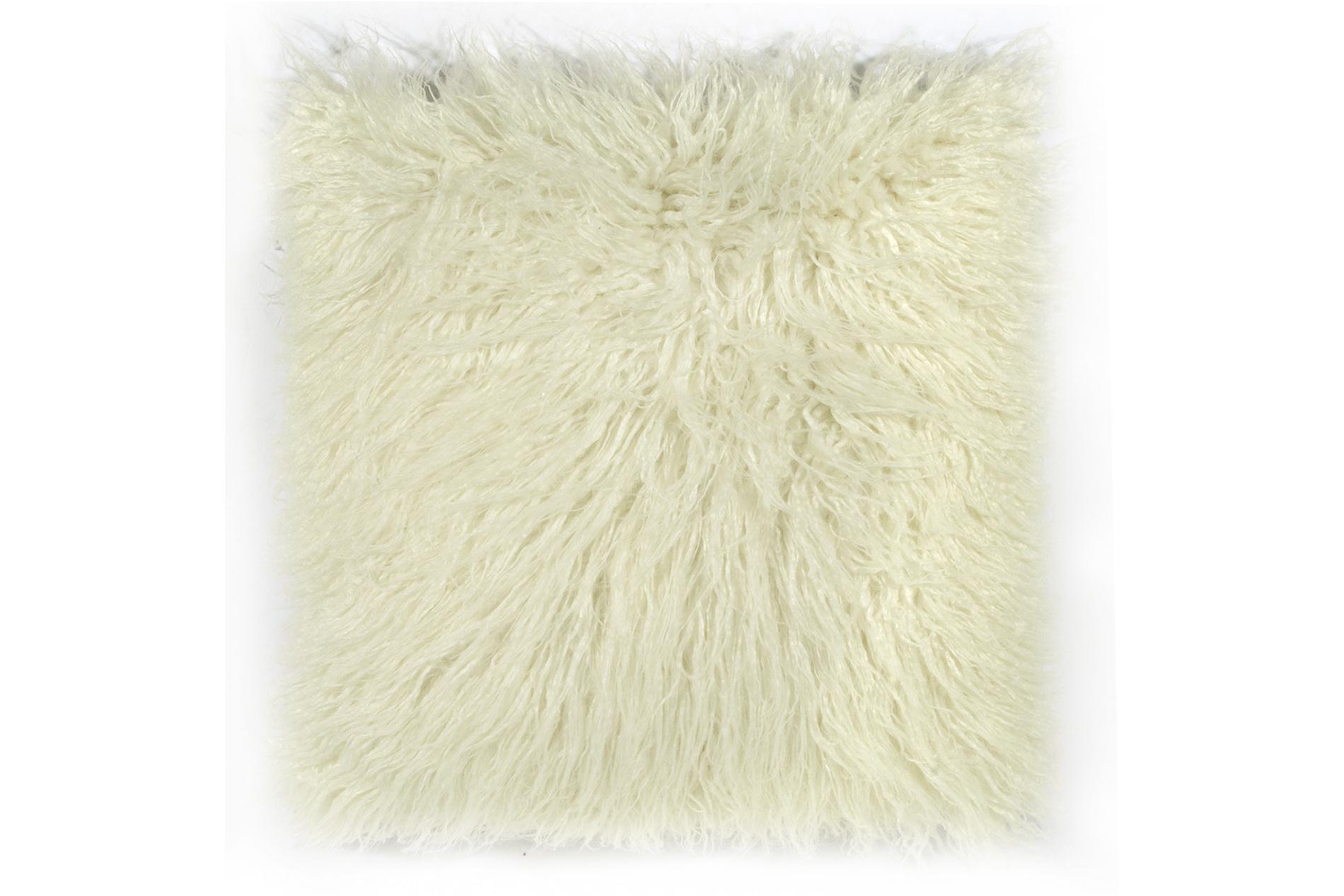 pad Kissenhülle Fluffy, weiß, 50x50 cm