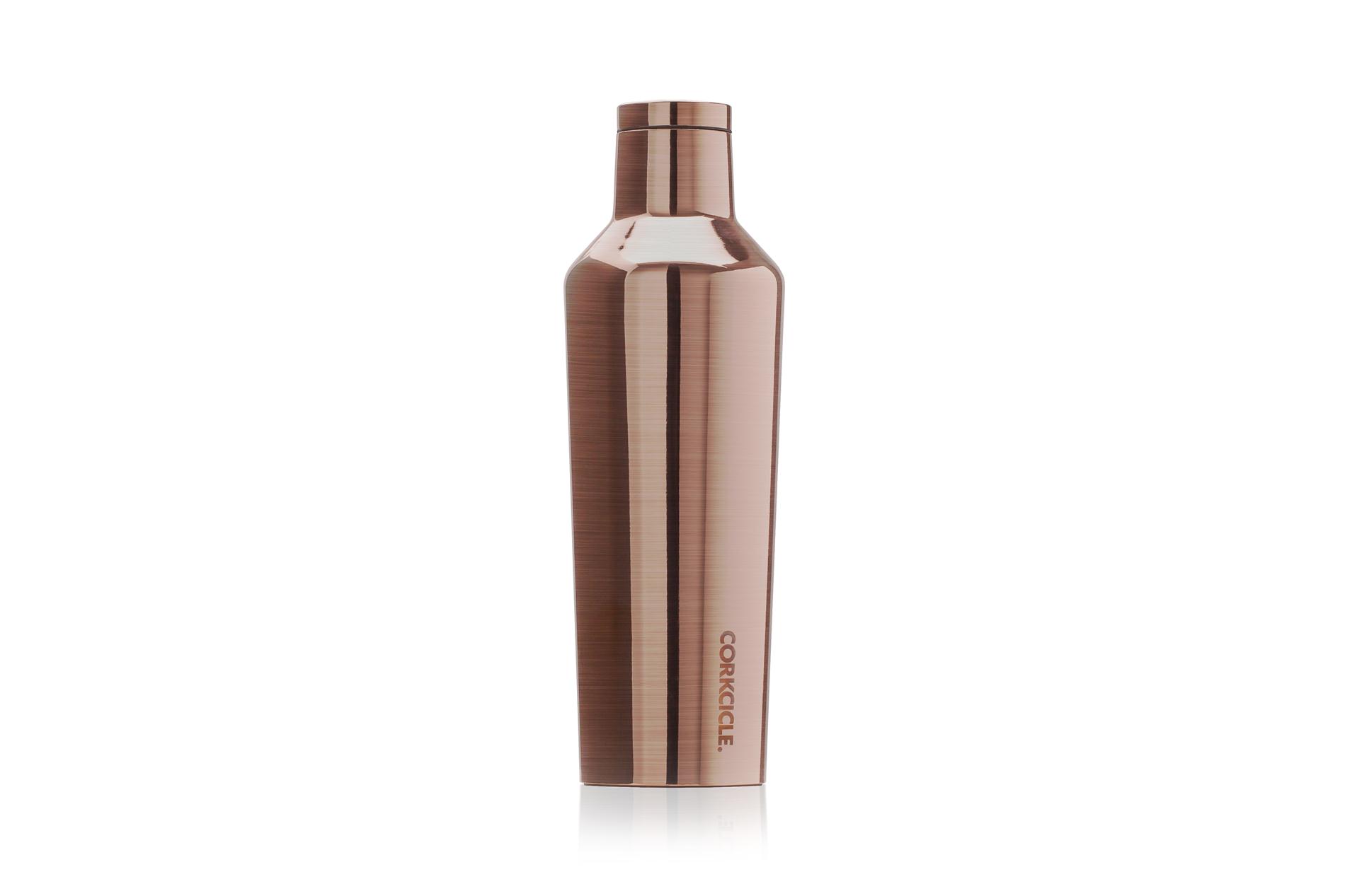 Corkcicle Trinkflasche / Thermo Isolierflasche Copper 475 ml Metallic
