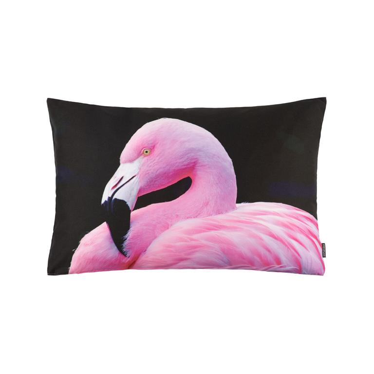 Kissenhülle Flemming, Fotomotiv Flamingo, 40x60 cm