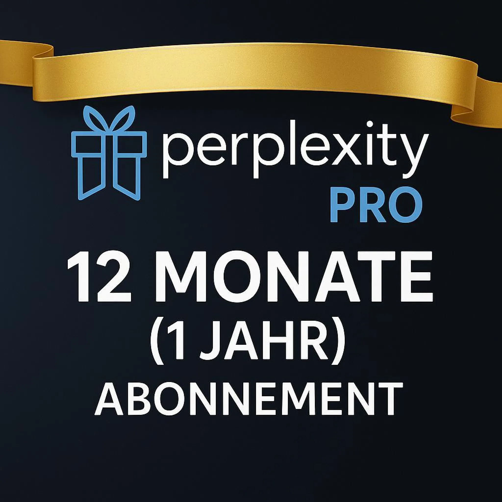 Perplexity AI Pro - 1 Jahr Abo