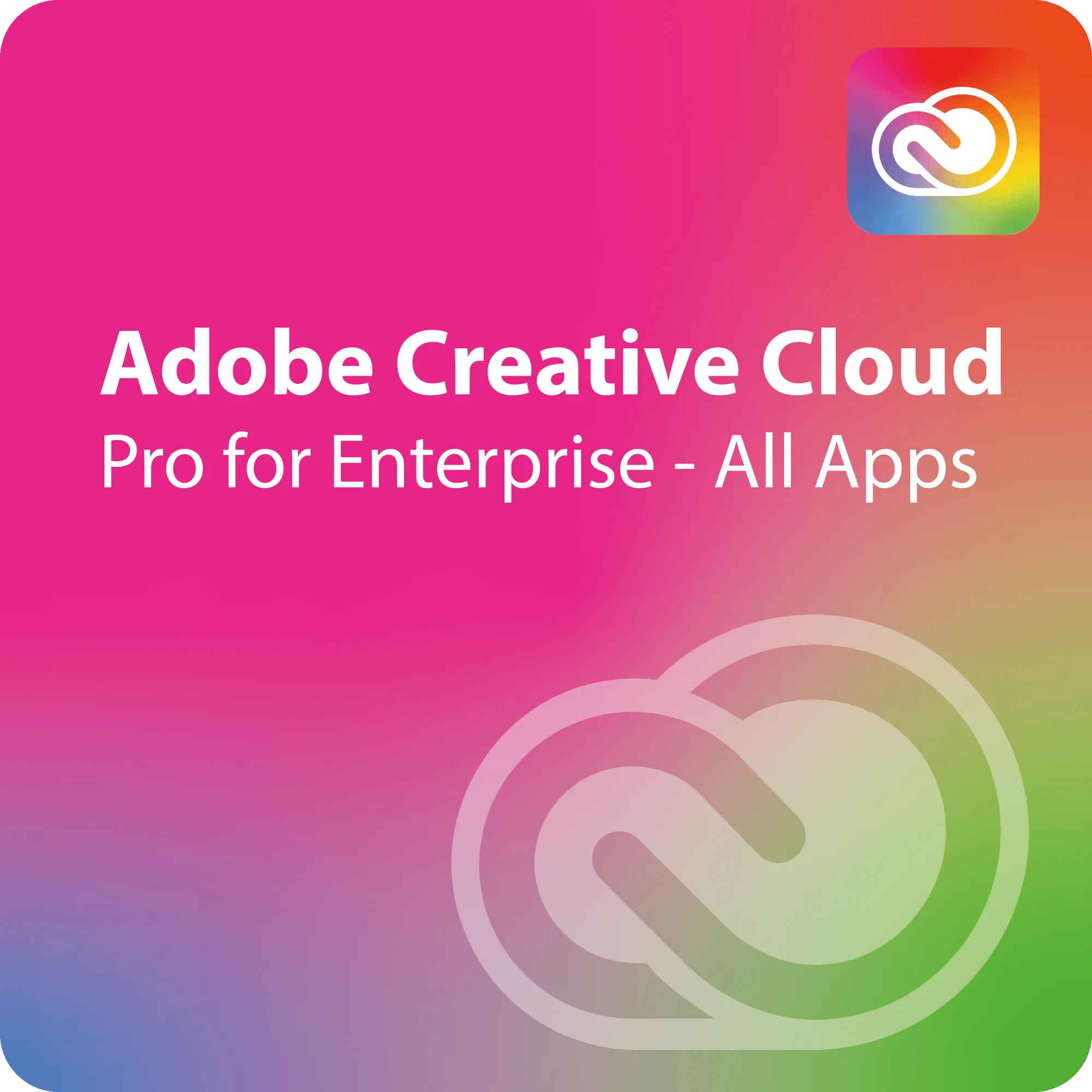 Adobe Creative Cloud Alle Apps - Pro for Enterprise