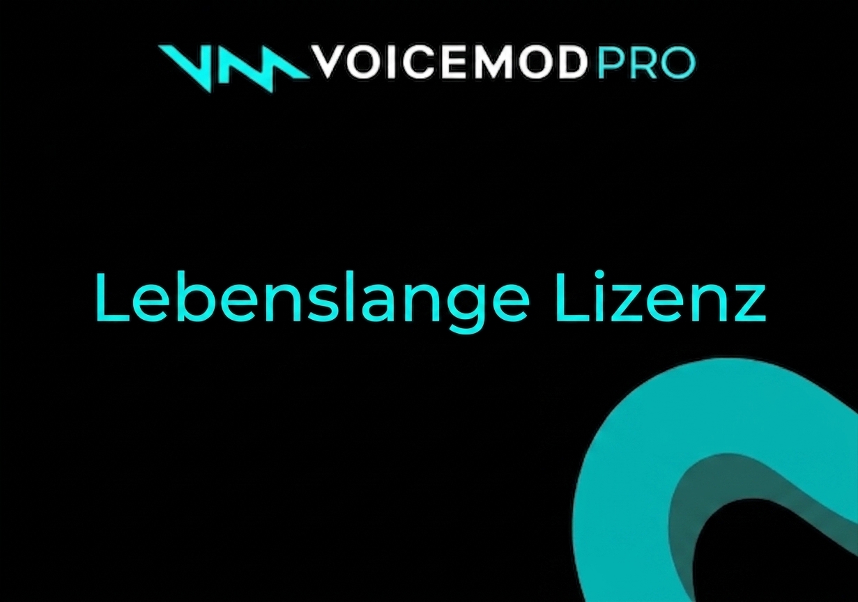Voicemod Pro - AI Real-Time Voice Changer | Lebenslange Lizenz