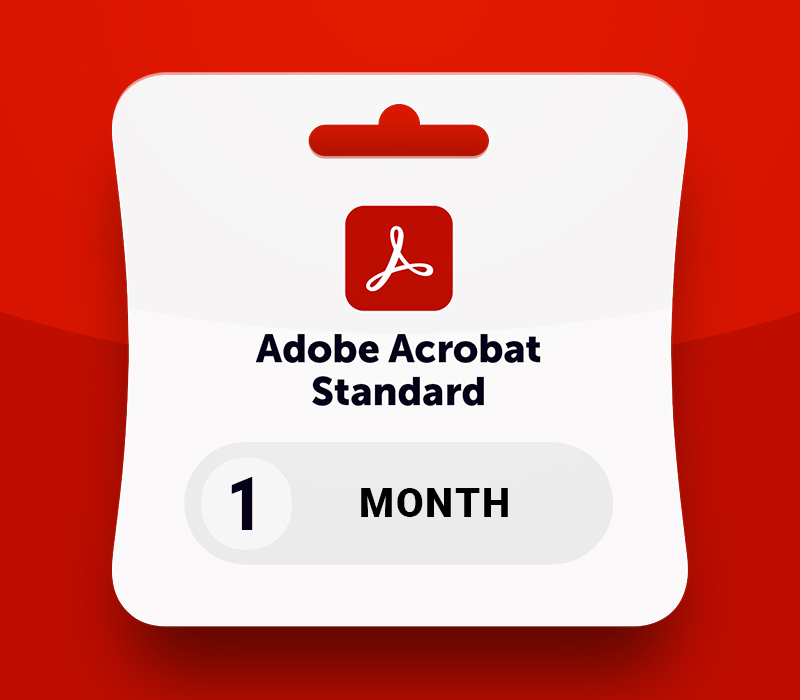 Adobe Acrobat Standard - 1 Monat Adobe Acrobat Standard - 1 Monat