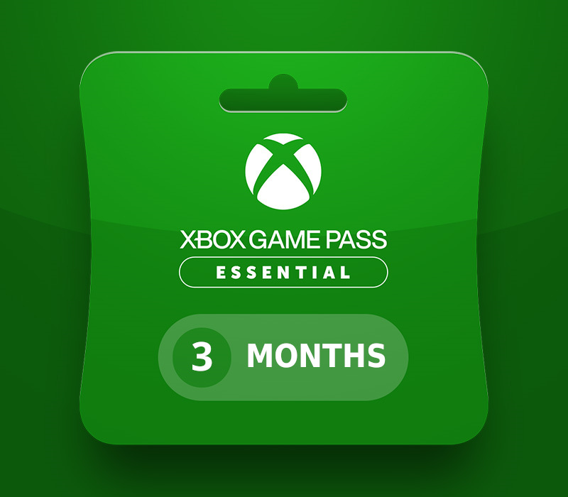 XBOX Game Pass Essential - 3 Monate XBOX Game Pass Essential - 3 Monate