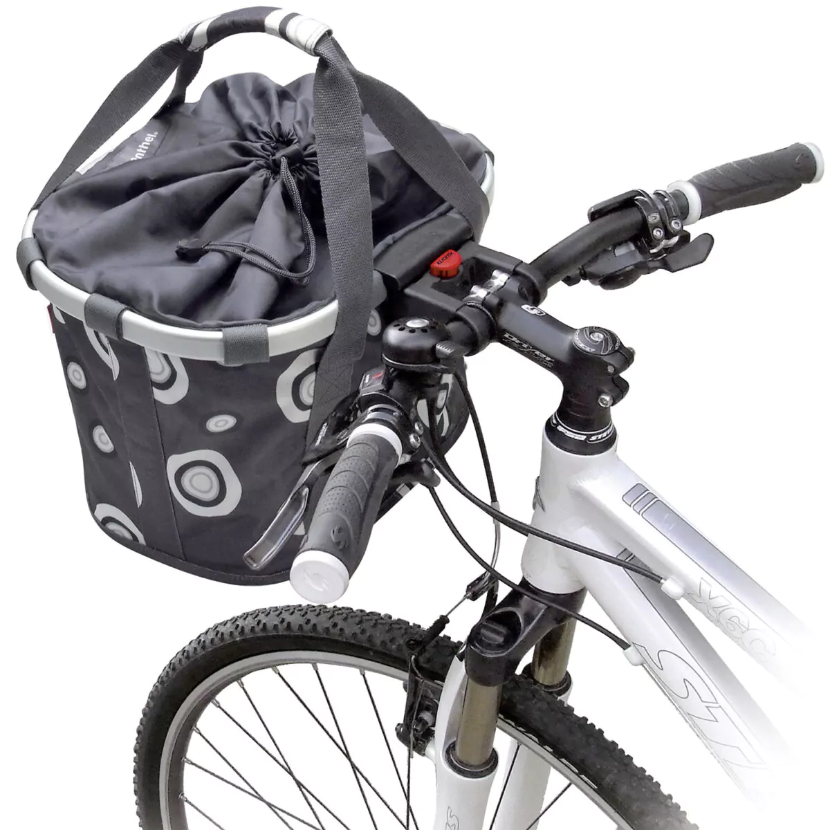 Reisenthel Bikebasket Farbe: bubbles anthrazit