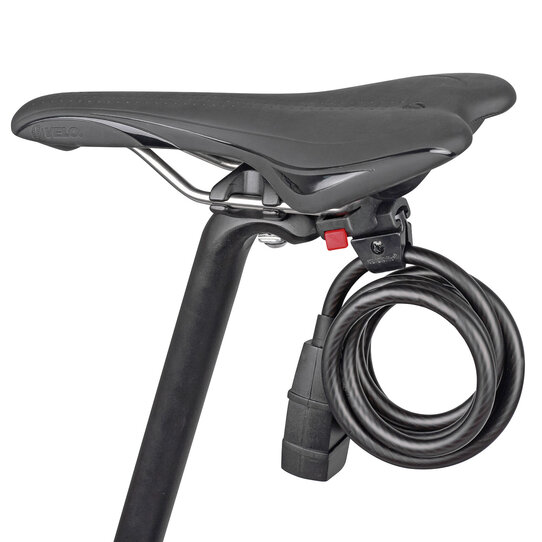 Sattel Adapter mit Seilschlosshalter Sattel Adapter mit Seilschlosshalter