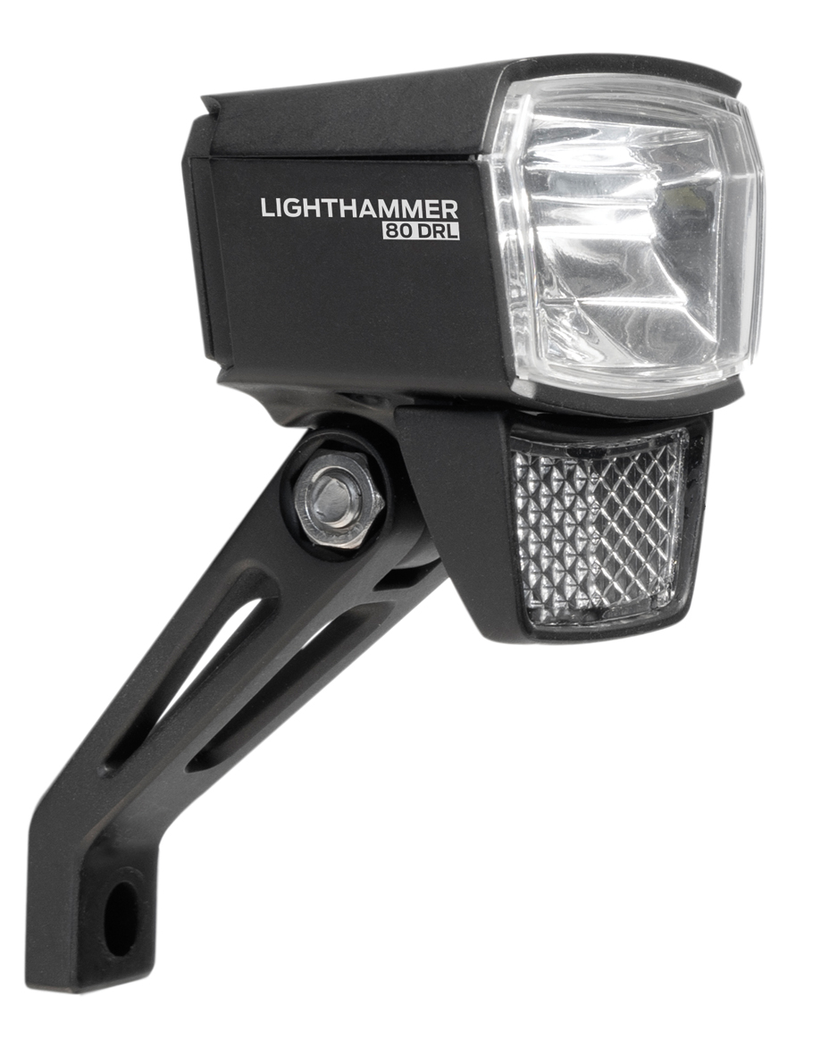 Scheinwerfer LS 830-T Lighthammer 80 Lux (E-Bike)