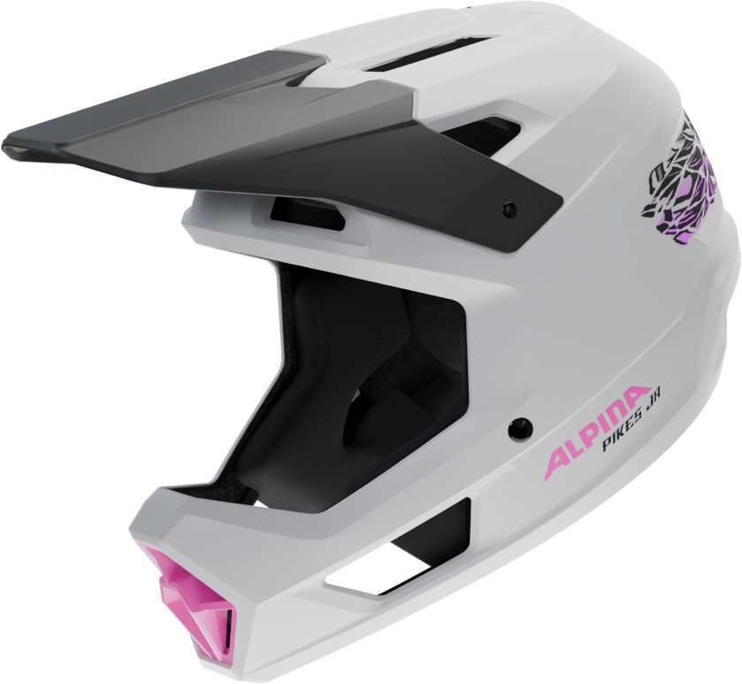 Pikes JR Größe: M (56-59) Farbe: white pink leo matt