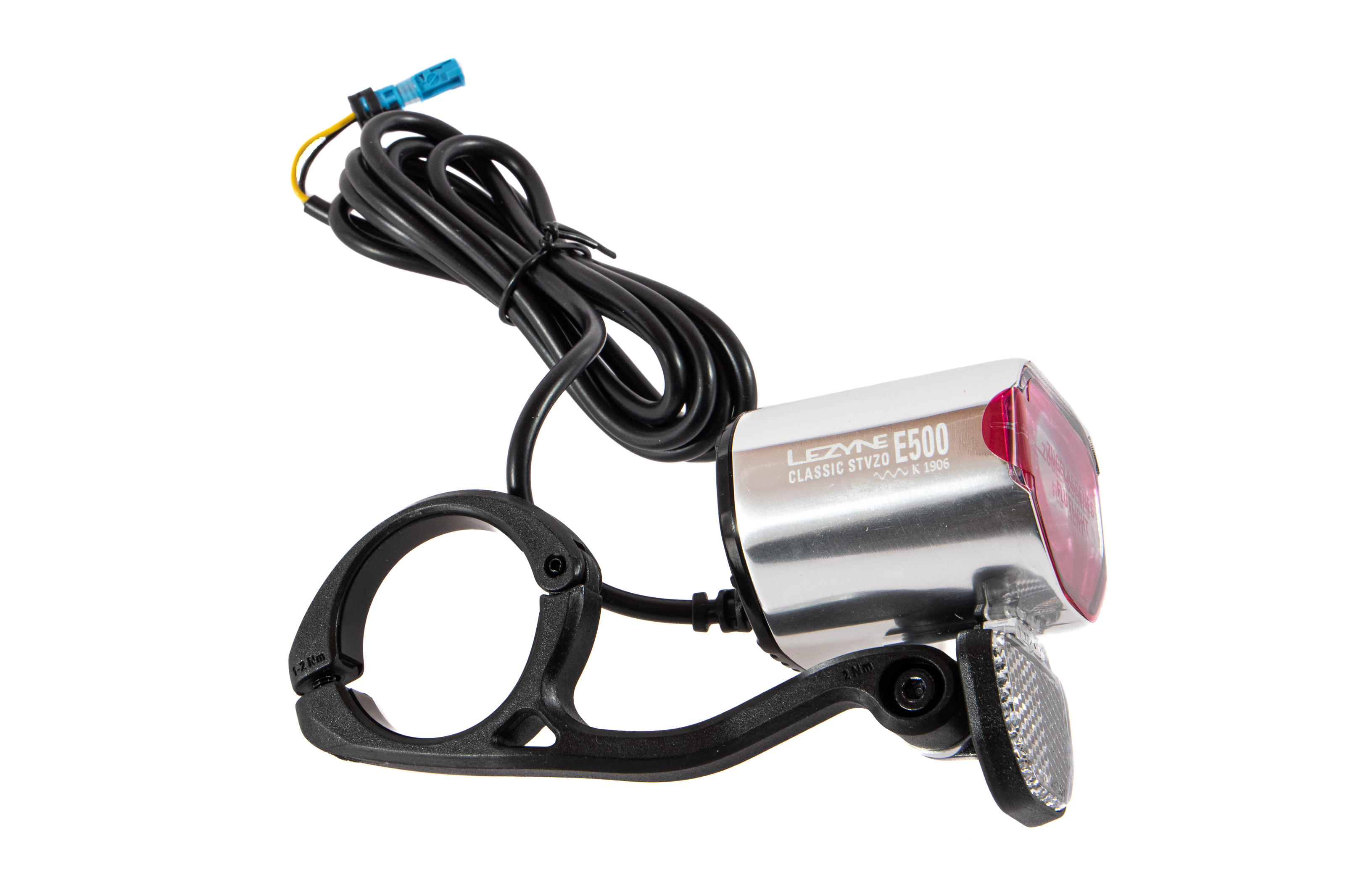 Lezyne Classic E500 Scheinwerfer BES2 Bosch Stecker