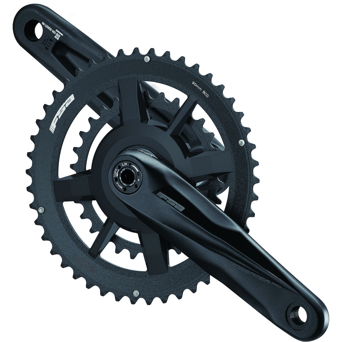 Gossamer Pro MegaExo AGX+ 2-fach Kurbel 46/30 172.5mm Gossamer Pro MegaExo AGX+ 2-fach Kurbel 46/30 172.5mm