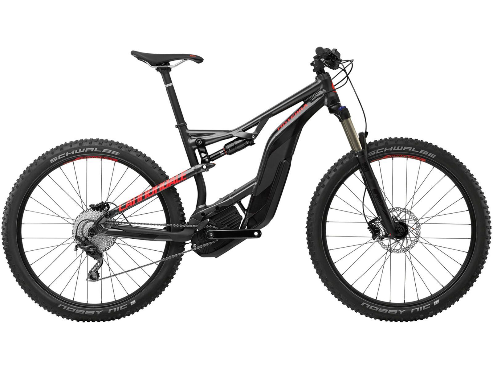 Moterra 3 27,5+ L (48cm) 10K nearly black/acid red