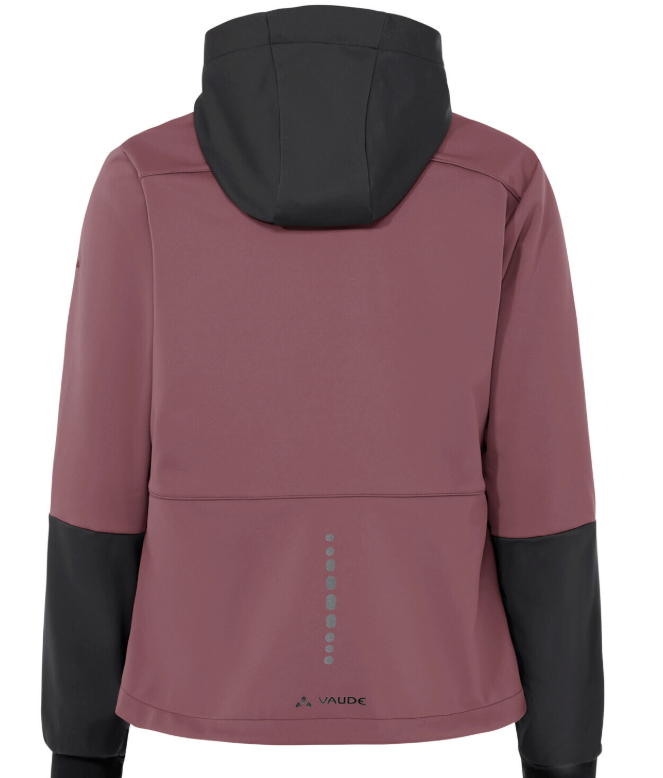 Wo Qimsa Hooded Softshell Jacket Größe: 38 Farbe: ruby dusk
