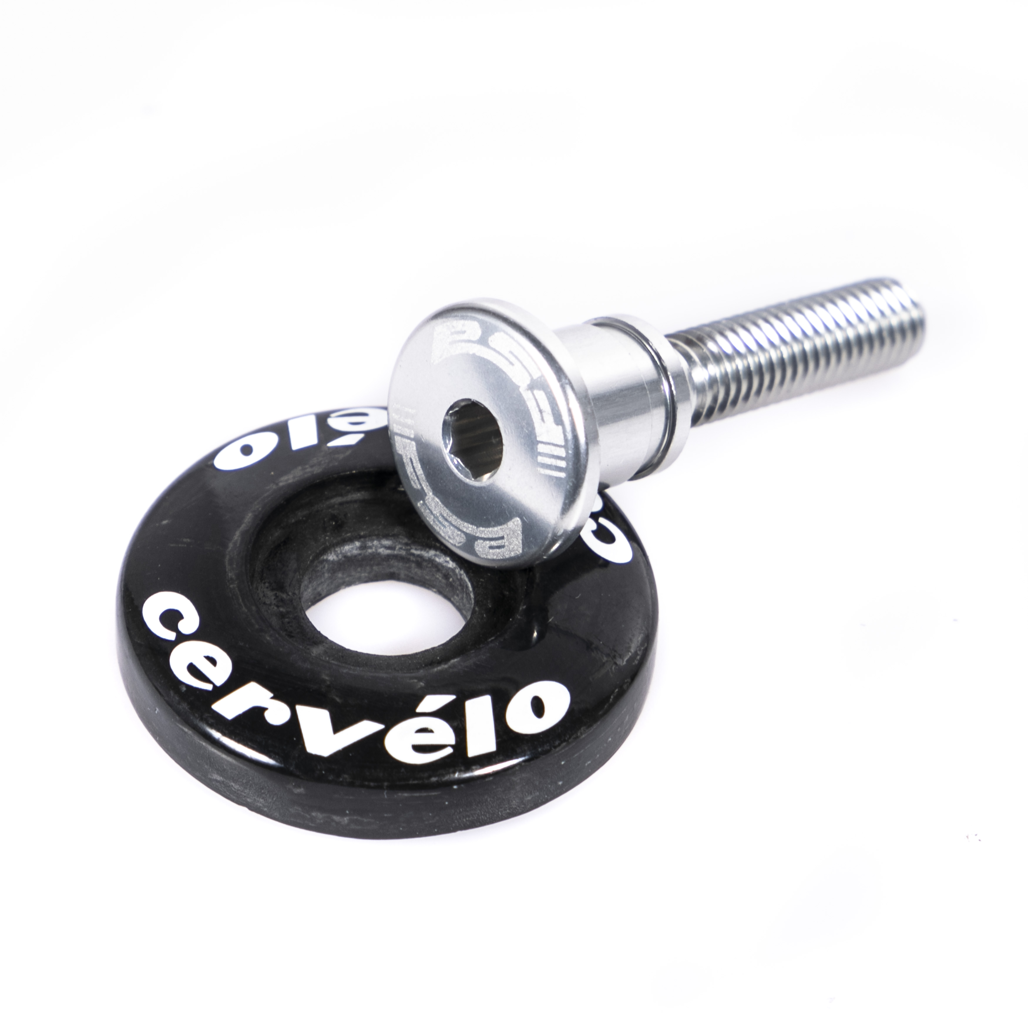 Cervelo Steuersatz Headcap Carbon 1 1/8" mit Schraube