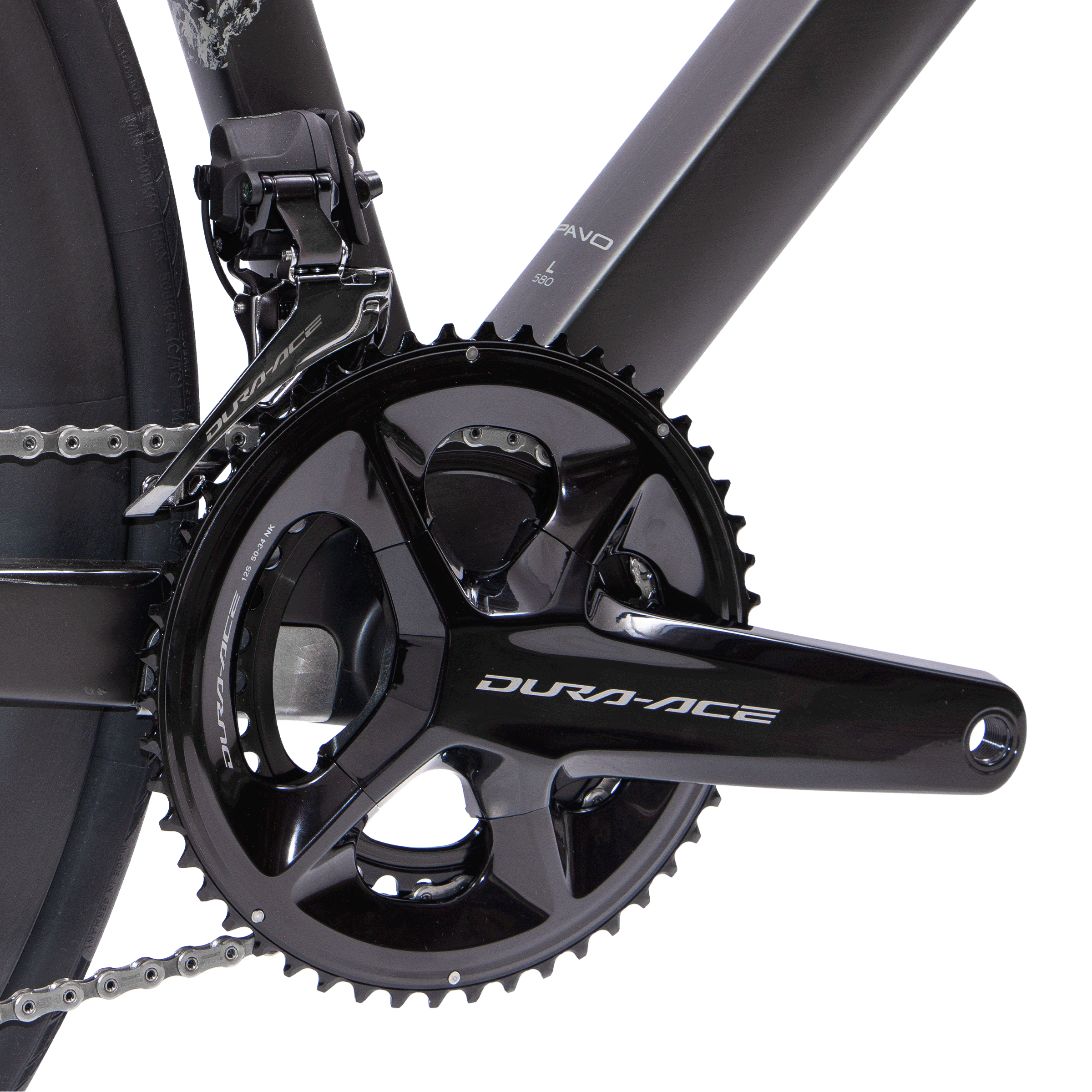 Pavo Ultimate Di2 Rh58cm Diamant 24K