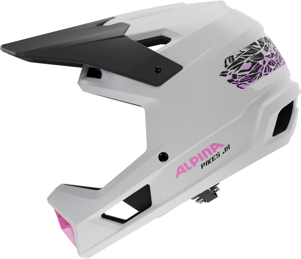 Pikes JR Größe: M (56-59) Farbe: white pink leo matt
