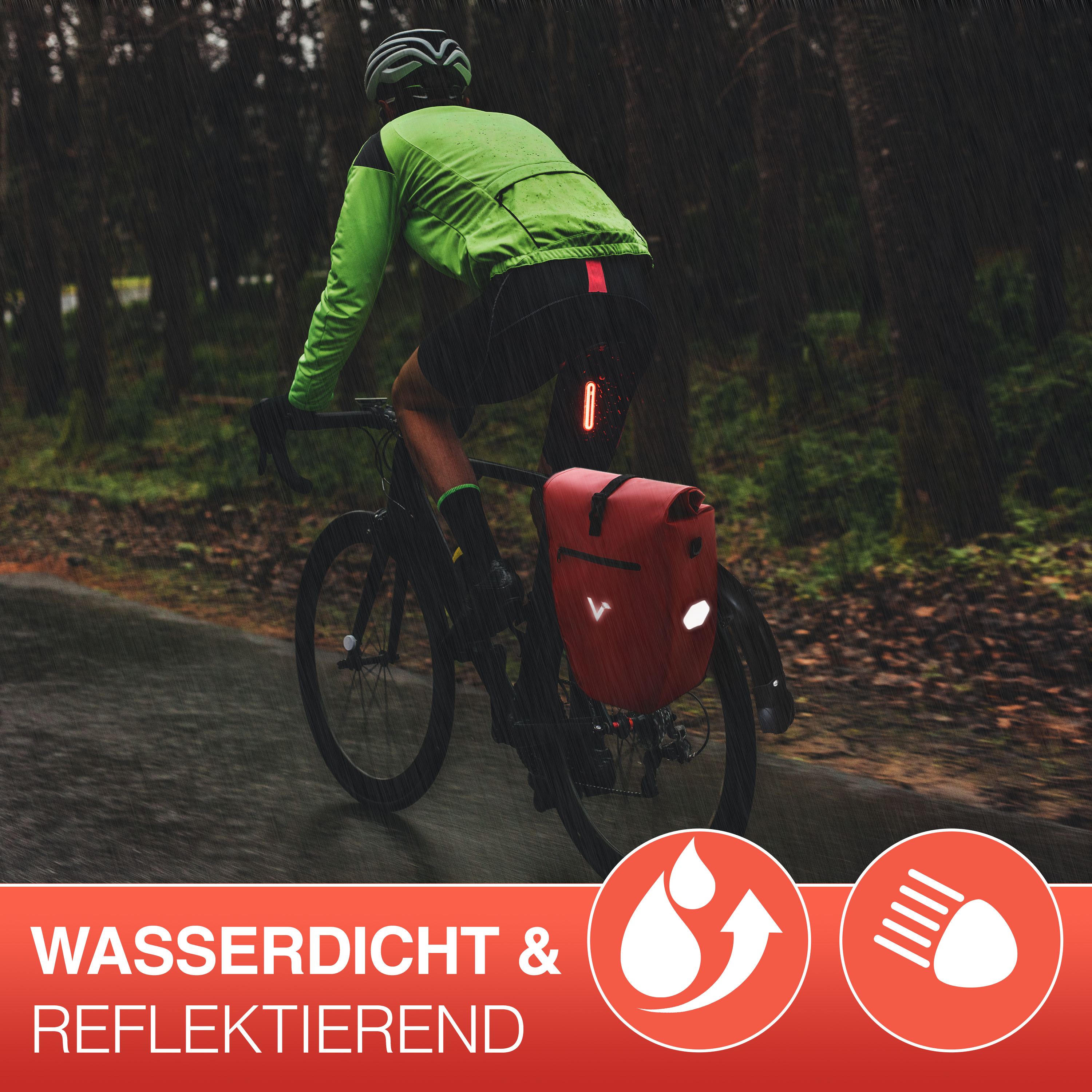ValkBasic Größe: 28 Liter Farbe: rot
