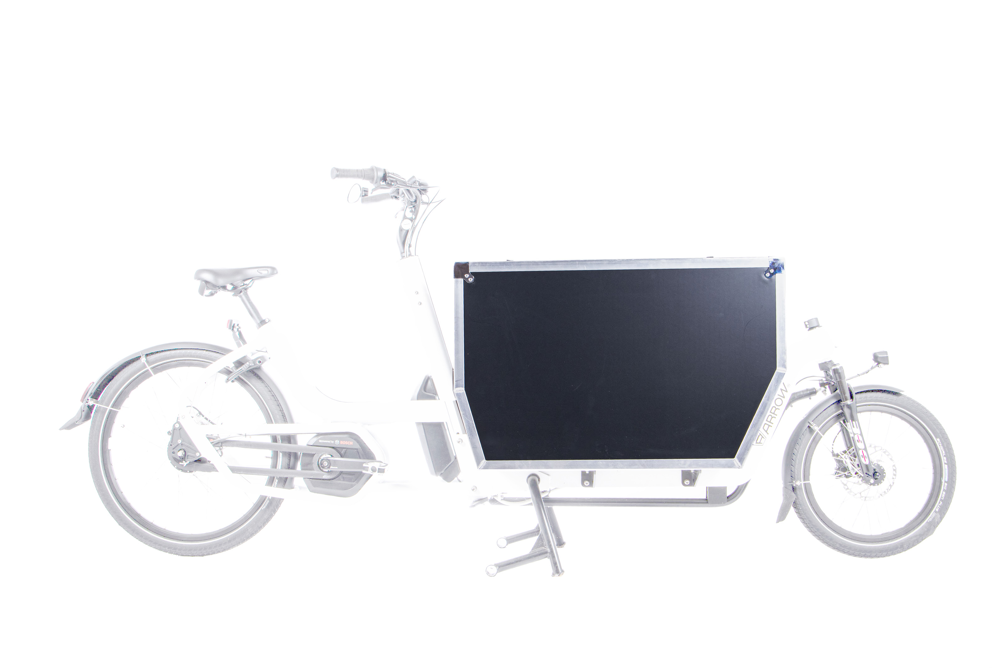 Flatbed L Perf CX + Flightcase Dog 500W weiß