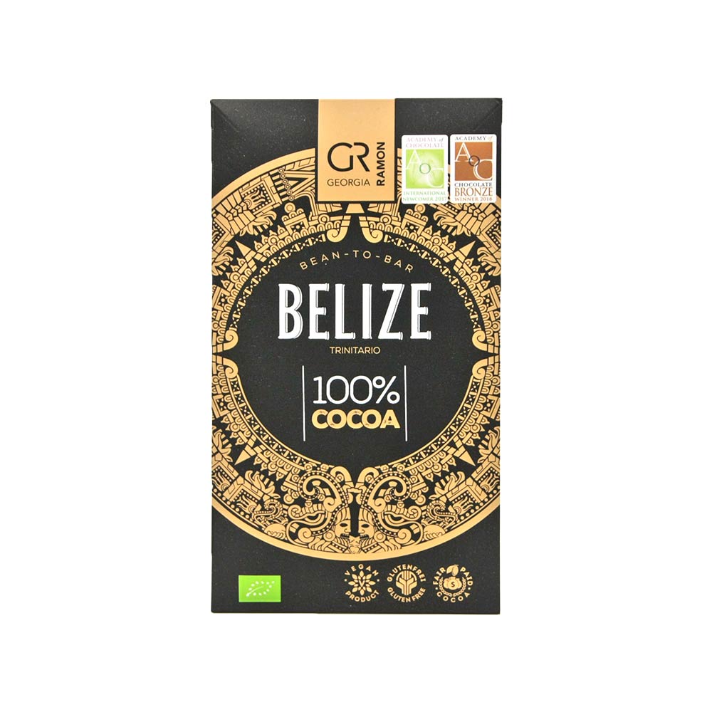 Georgia Ramon - BIO Dunkle Schokolade Belize, 100% Kakaoanteil