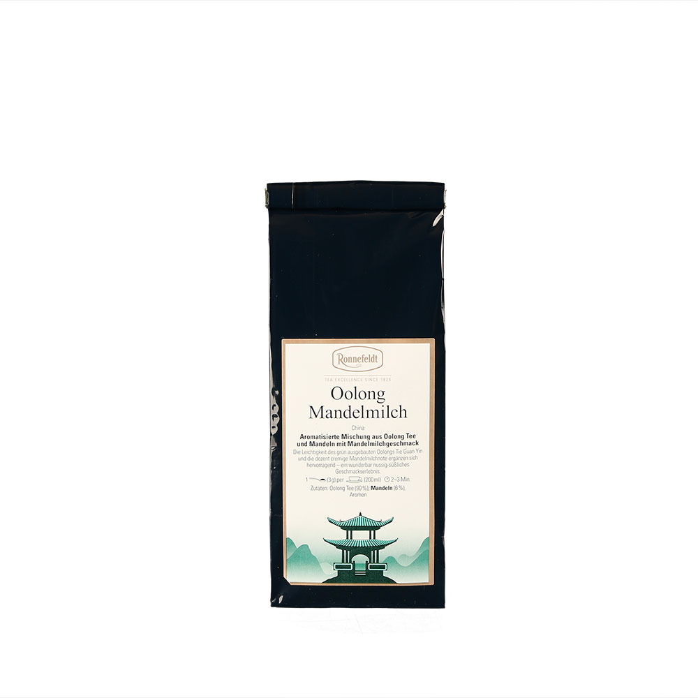 Oolong Tee aromatisiert mit Mandelmilch