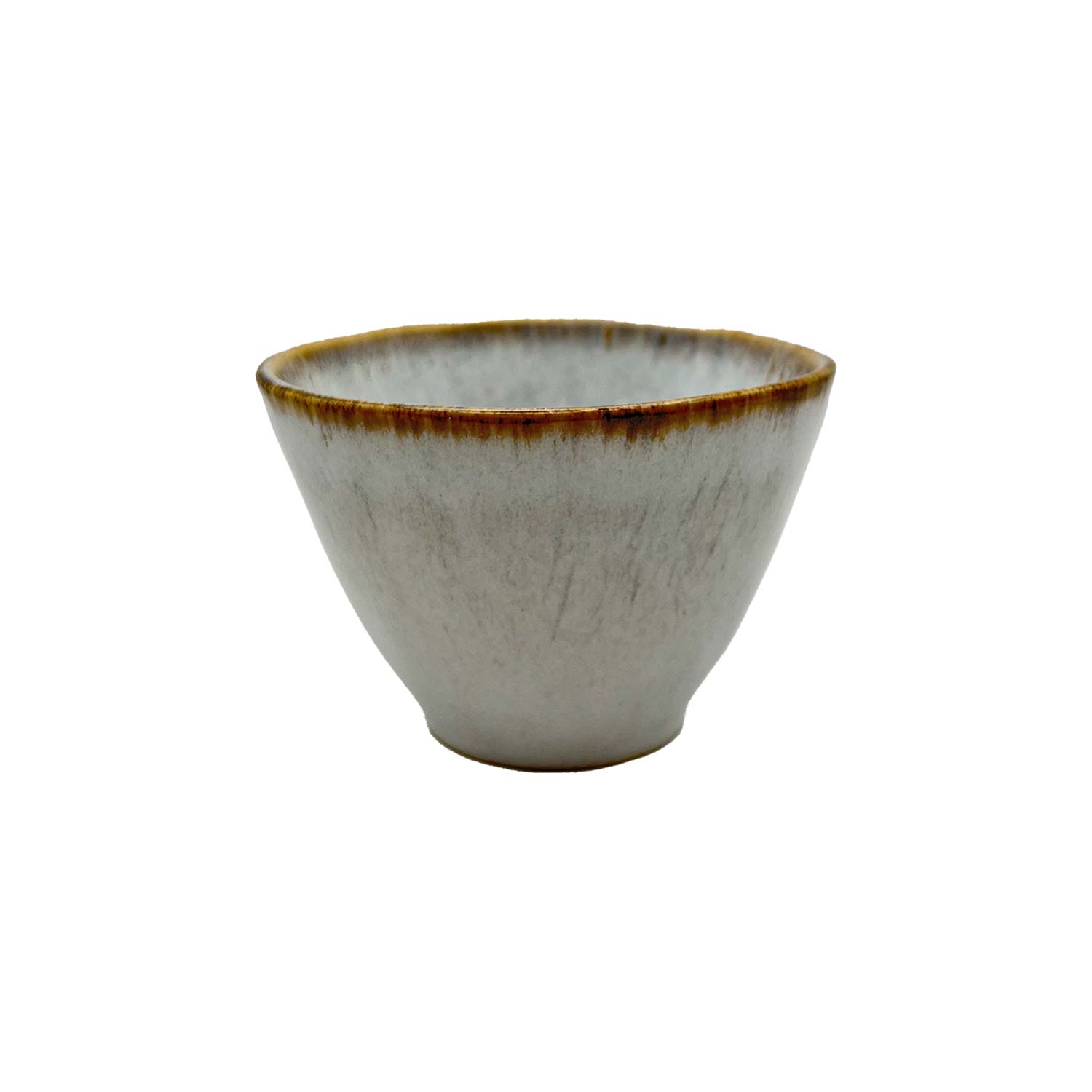 Teeschale aus Keramik braun/grau, 175 ml