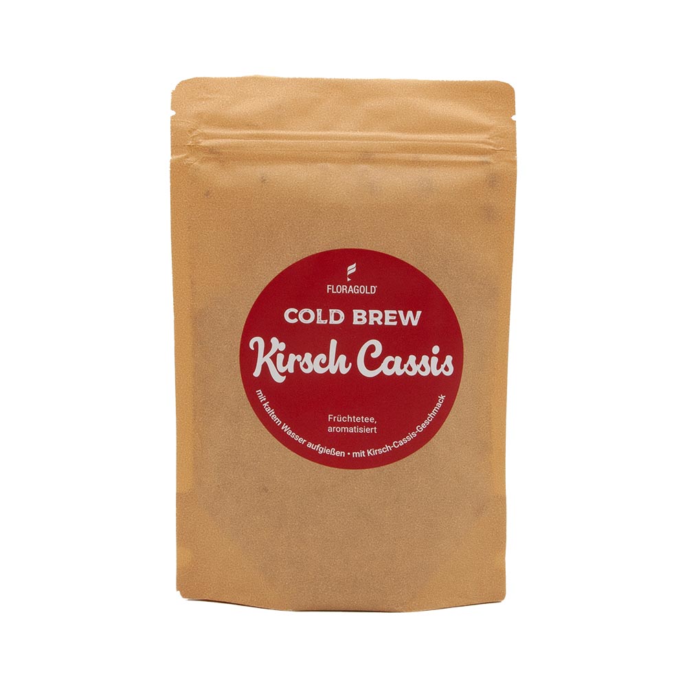 Cold Brew Kirsch Cassis – aromatisierter Früchtetee