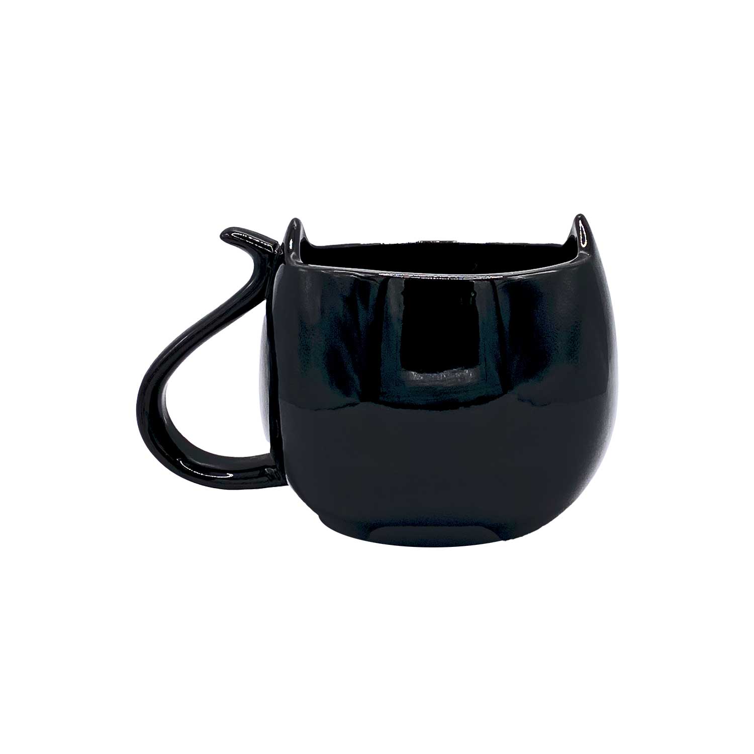Teebecher „Katze“ schwarz, 300 ml