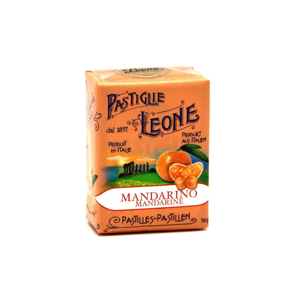 Pastiglie Leone - aromatische Pastillen Mandarine, 30g