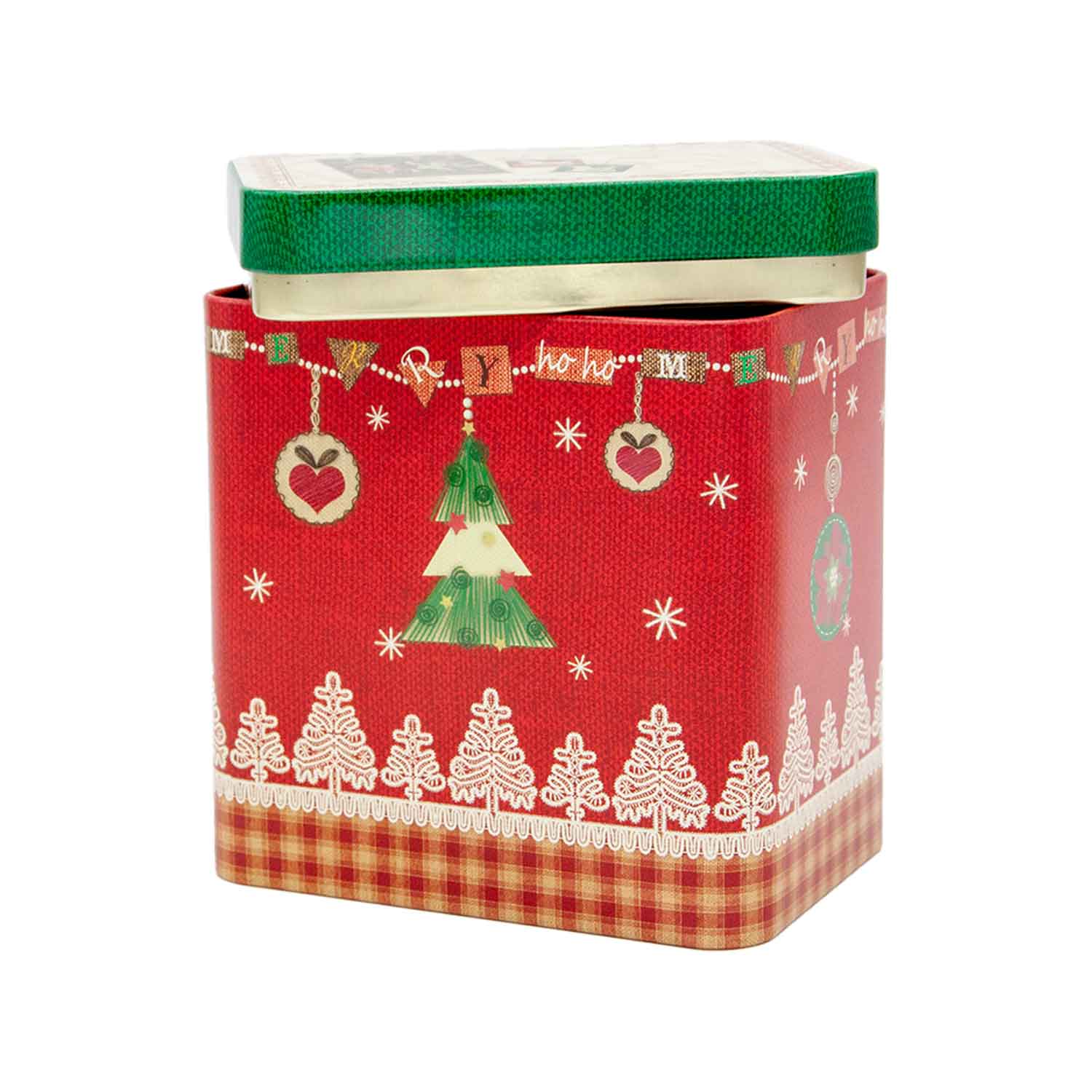 Teedose „Weihnachtsduft“ mit Stülpdeckel, ca. 100 g