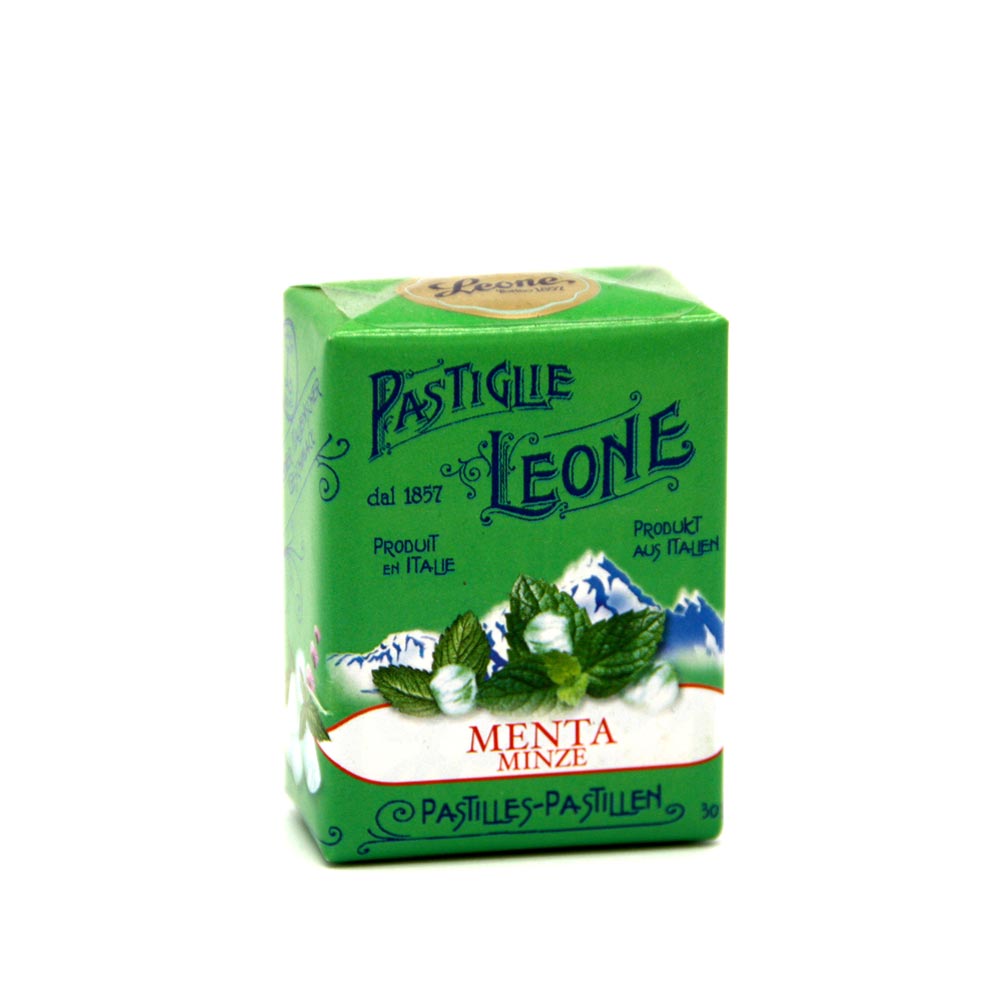 Pastiglie Leone - aromatische Pastillen Minze, 30g