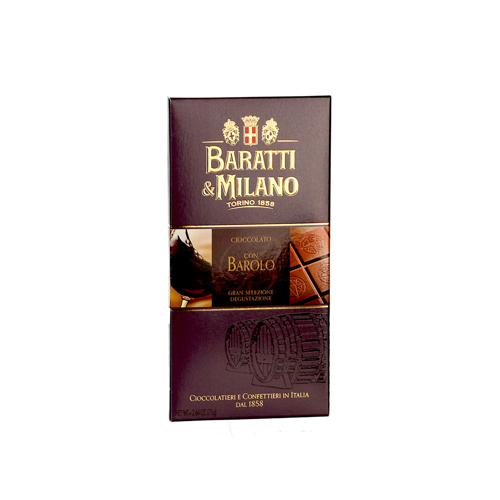Baratti & Milano Vollmilchschokolade mit Barolo-Wein