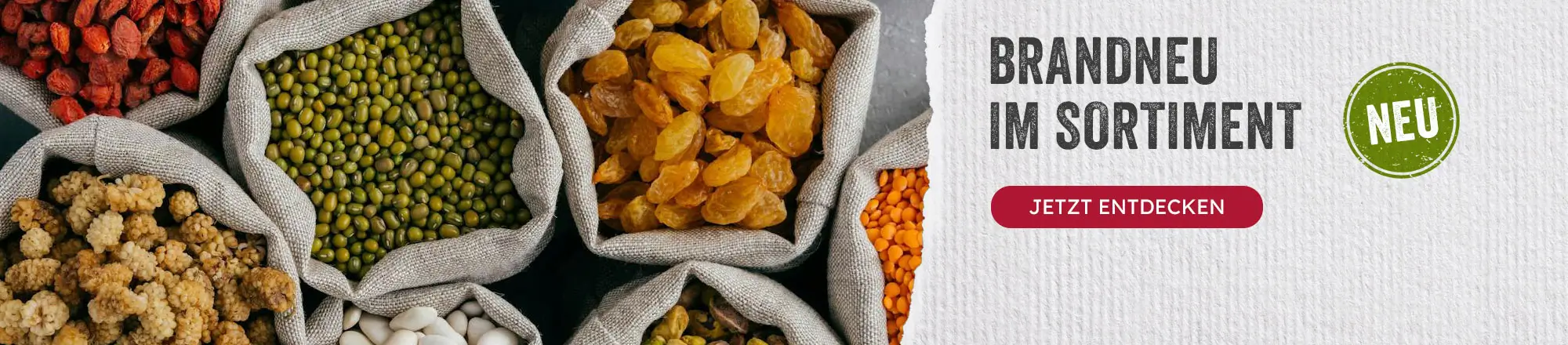 Brandneu im Sortiment