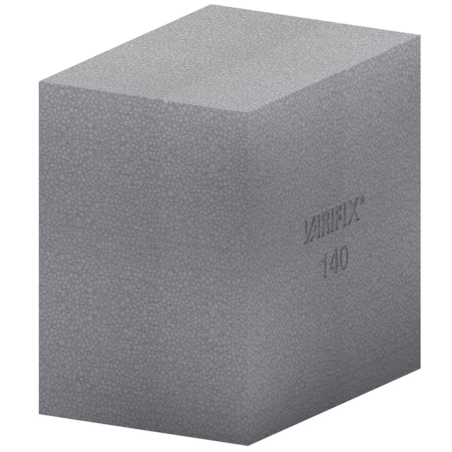 Montagequader VARIFIX-EPS zur Befestigung von Außenleuchten, Handläufen, Fallarmmarkisen, Parabolantennen, Vordächern etc.