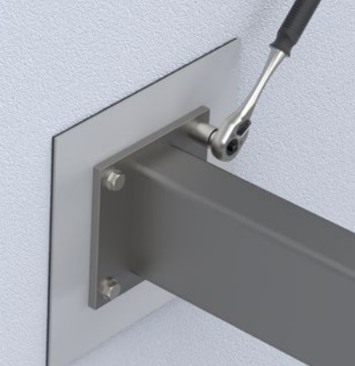Abdeckblech für Schwerlastkonsole SLK-ALU-TR