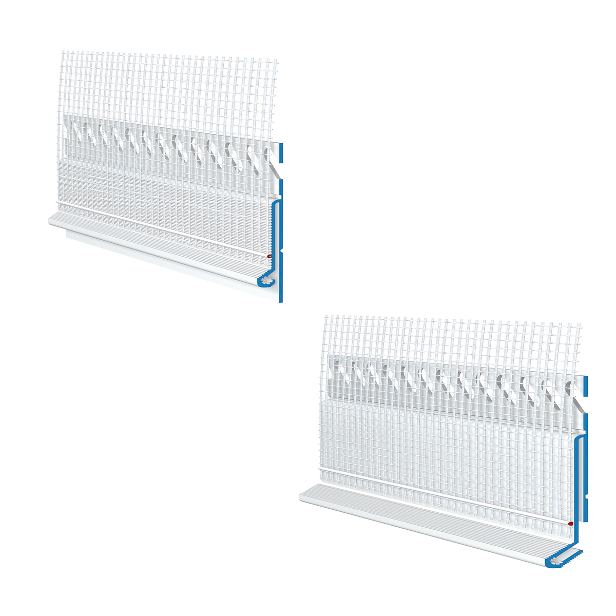 APU Blechanschlussprofil FIN TEX W45