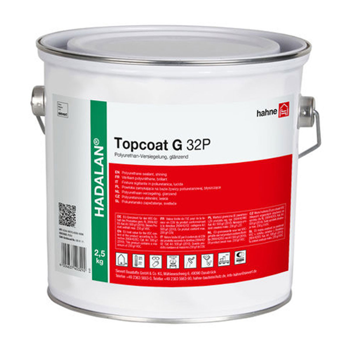 HADALAN Topcoat G 32P Polyurethan Versiegelung 